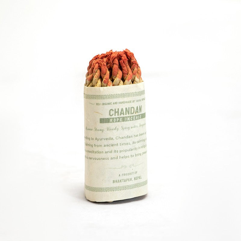 Mythona Rope Incense – REAL Himalayan Sage & Spice Hand-Rolled Ritual Smoke