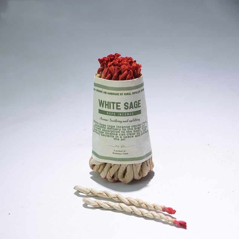 Mythona Rope Incense – REAL Himalayan Sage & Spice Hand-Rolled Ritual Smoke