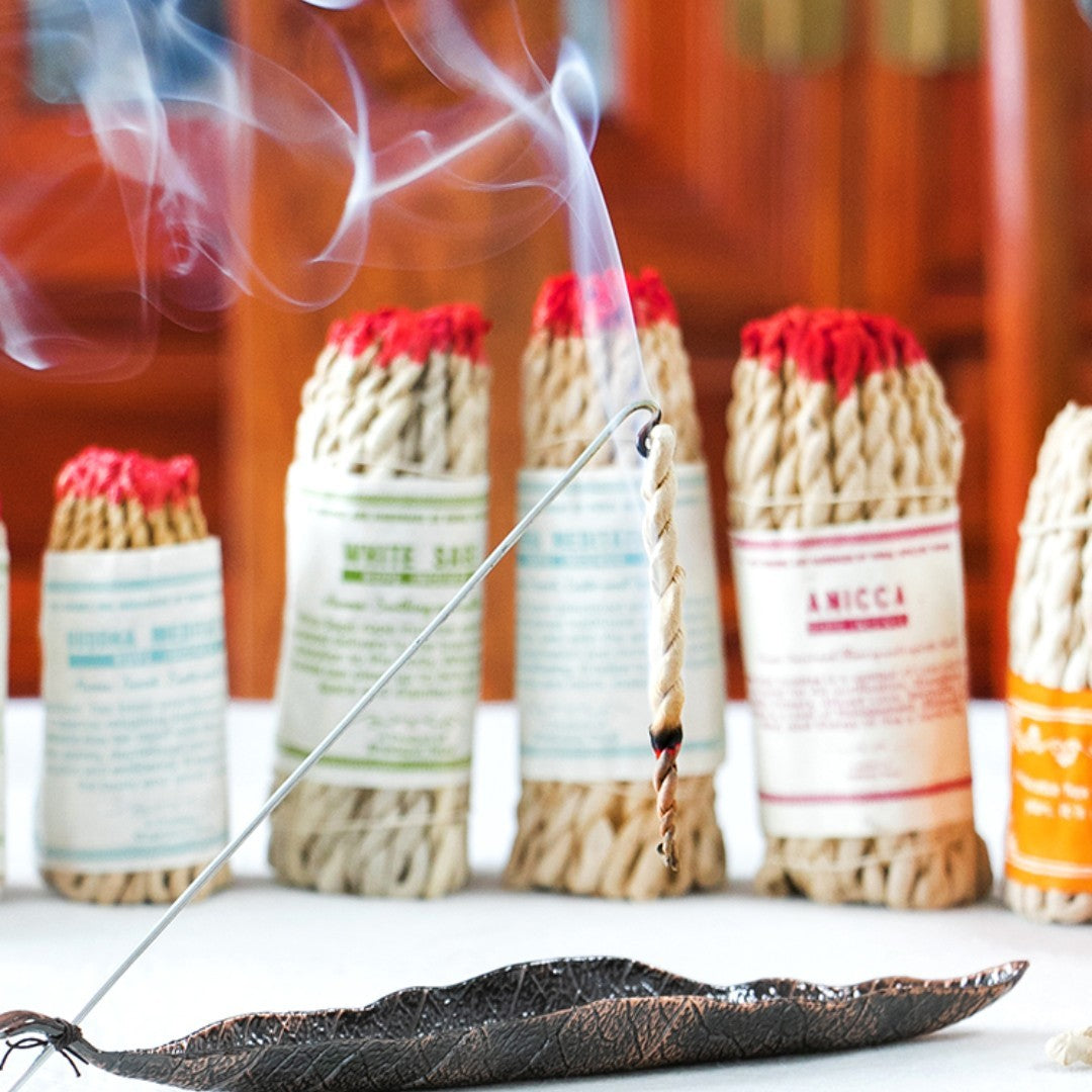 Mythona Rope Incense – REAL Himalayan Sage & Spice Hand-Rolled Ritual Smoke