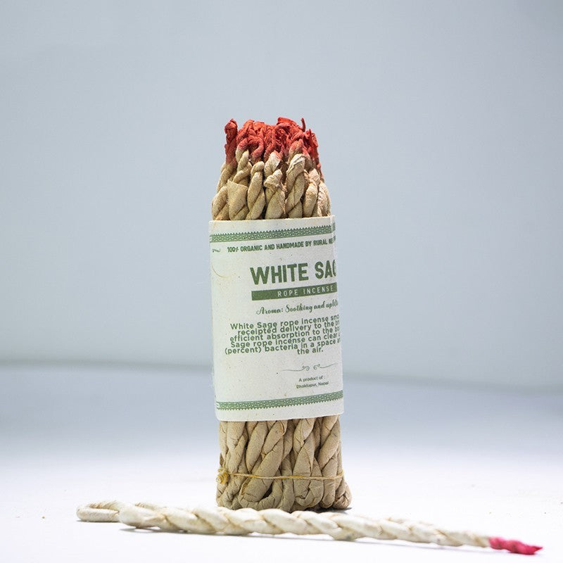 Mythona Rope Incense – REAL Himalayan Sage & Spice Hand-Rolled Ritual Smoke